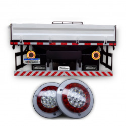 LANTERNA TRASEIRA SINALIZADORA  LED  12v Vo6