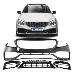 BODY KIT PARA-CHOQUE MERCEDES CLASSE C W205 ESTILO C63 Vo6