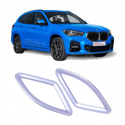 APLIQUE TAMPA DE VENTILAÇÃO INTERNA LATERAL BMW X1 PRATA Vo6