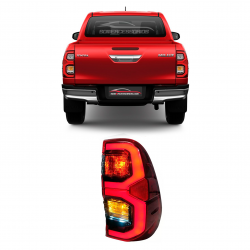LANTERNA TRASEIRA TOYOTA HILUX SRX FULL LED DIREITA Vo6 