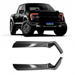 APLIQUE PAINEL ENGRENAGEM FORD RANGER F150 FIBRA DE CARBONO Vo6