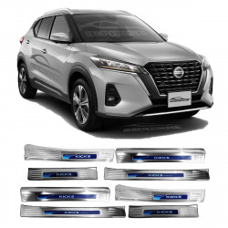 SOLEIRA PROTETORA NISSAN KICKS 2017 À 2021 AÇO INOX Vo6