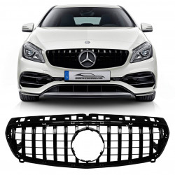 GRADE MERCEDES CLASSE A W176 GTR PRETO FULL BLACK Vo6