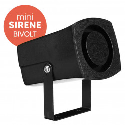 MINI SIRENE BUZINA RÉ UNIVERSAL SINALIZAÇÃO 12V 24V BIVOLT ALARME MICRO 1 TOM