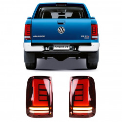 LANTERNA  TRASEIRA AMAROK LED PAR VERMELHO Vo6 