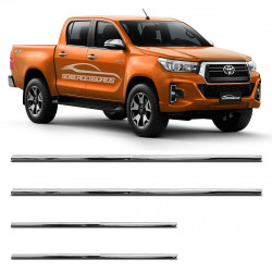 MOLDURA PESTANA TOYOTA HILUX CROMADO Vo6