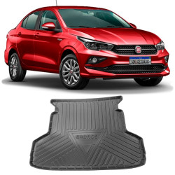 TAPETE BANDEJA PROTETOR PORTA MALAS FIAT CRONOS PRETO Vo6
