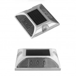LED DE SINALIZAÇÃO POR ALIMENTAÇÃO SOLAR BRANCO Vo6