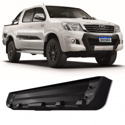 ESTRIBO LATERAL TOYOTA HILUX BLACK EM ALUMINIO OFF ROAD 