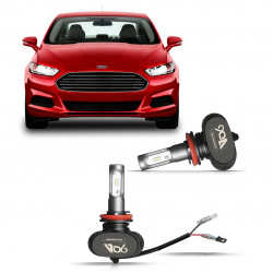KIT LAMPADA H1 12V 24V 25W ULTRA LED HEADLIGHT 6500K Vo6