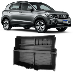 CAIXA ORGANIZADORA PORTA MALAS VW TCROSS PRETO Vo6