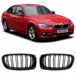 GRADE BMW SÉRIE 3 F30 DOUBLE  SLAT FIBRA DE CARBONO  Vo6