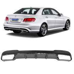 DIFUSOR TRASEIRO MERCEDES BENZ E63 W212 PRETO Vo6