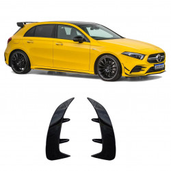 KIT SPOILER TRASEIRO MERCEDES BENZ W177 BLACK PIANO Vo6 