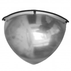 ESPELHO CÚPULA D CANTO 100CM 1/4 SEGURANÇA BANCO AGÊNCIA VO6