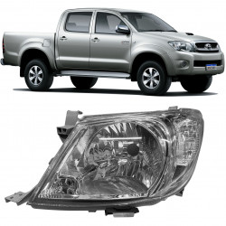 FAROL PRINCIPAL MODELO ORIGINAL HILUX LADO ESQUERDO VO6