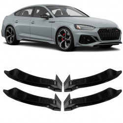 ALETA DEFLETOR LATERAL AUDI A5 MODELO RS5 BLACK PIANO VO6