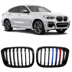 GRADE DIANTEIRA BMW SERIE X3 X4  BLACK PIANO E AZC/AZE/VM Vo6