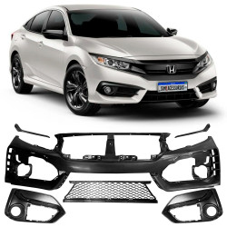 KIT PARA-CHOQUE DIANTEIRO HONDA CIVIC G10 TYPE-R PRIMER Vo6
