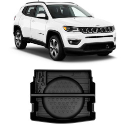 CAIXA ORGANIZADORA DE PORTA MALAS JEEP COMPASS PRETO Vo6