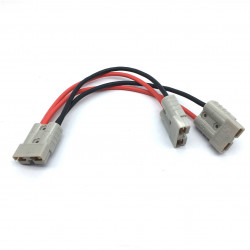 CABO DE IMPULSIONADOR PARA CONEXÃO DE BATERIA DE CARRO 2V COM CONECTOR DE PLUGUE EC5 Vo6