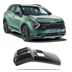  APLIQUE TRASEIRO  AR-CONDICIONADO KIA SPORTAGE FIBRA DE CARBONO  Vo6