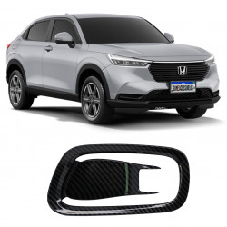 Kit Conçha Maçaneta Interna  Honda Hrv Em Carbono Vo6 