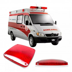 Luminária de Ambulância Lateral 24V Vm Motor Home