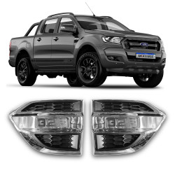 PAR MOLDURA APLIQUE SAIDA DE AR LATERAL FORD RANGER Vo6