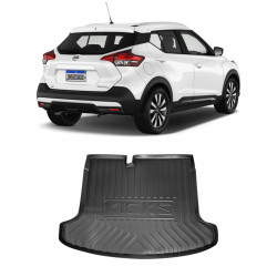 TAPETE PROTETOR PORTA MALAS NISSAN KICKS PRETO EMBORRACHADO Vo6