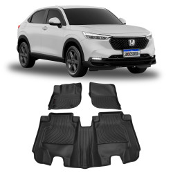 JOGO TAPETE INTERNO HONDA HRV EMBORRACHADO Vo6