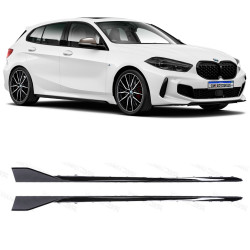 PAR DE SPOILER LATERAL BMW F40 135I M-TECH BLACK PIANO VO6
