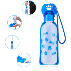 GARRAFA DE AGUA  AZUL PARA PETS Vo6