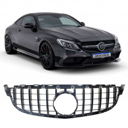 GRADE DIANTEIRA MERCEDES AMG C63 GTR BLACK PIANO Vo6 