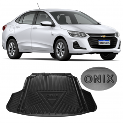 TAPETE BANDEJA PORTA MALAS GM ONIX PRETO Vo6