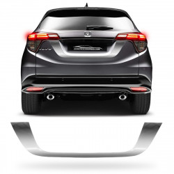 MOLDURA APLIQUE PORTA MALA HONDA HRV 2015 A 2021 CROMADO Vo6