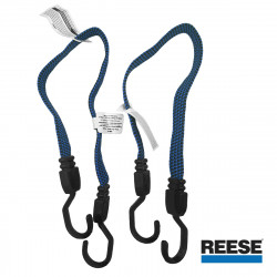 CORDA ELÁSTICA FLAT AZUL COM 90 CM  REESE ENGETRAN
