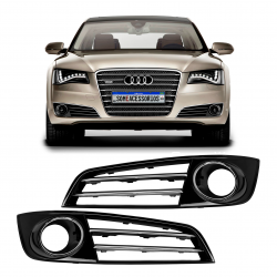 APLIQUE FAROL AUXILIAR AUDI A8 CROMADO Vo6