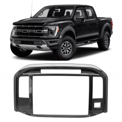 APLIQUE PAINEL FORD RANGER F150 FIBRA DE CARBONO Vo6