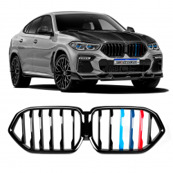 GRADE BMW X6 G06 HASTE UNICA ESTILO M BLACK Vo6