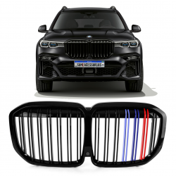 GRADE BMW X7 G07 DUPLA HASTE MODELO M Vo6