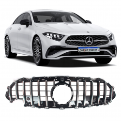 GRADE MERCEDES CLASSE CLS W257 GTR AMG CROMADO Vo6