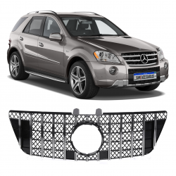 GRADE MERCEDES ML W164 GTR CROMADO Vo6