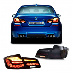 LANTERNA BMW SÉRIE 5 F10 FULL LED FUMÊ Vo6