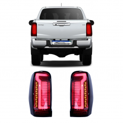 LANTERNA MITSUBISHI TRITON L200 FUMÊ FULL LED Vo6