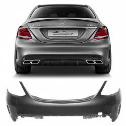 PARA-CHOQUE TRASEIRO MERCEDES W205 C180 C200 C63 Vo6