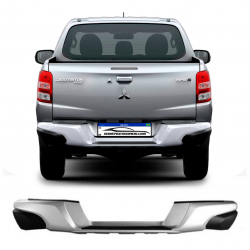 PARACHOQUE TRASEIRO MITSUBISHI TRITON L200 PRETO & PRATA Vo6