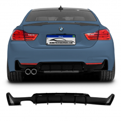 SPOILER DIFUSOR TRASEIRO BMW SÉRIE 4 F32 DUPLO Vo6