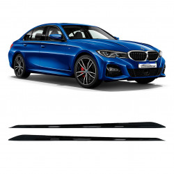 SPOILER LATERAL BMW SÉRIE 3 G20 M3 320i 330i BLACK PIANO Vo6