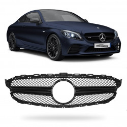 GRADE MERCEDES CLASSE C W205 BLADE BLACK PRETO Vo6